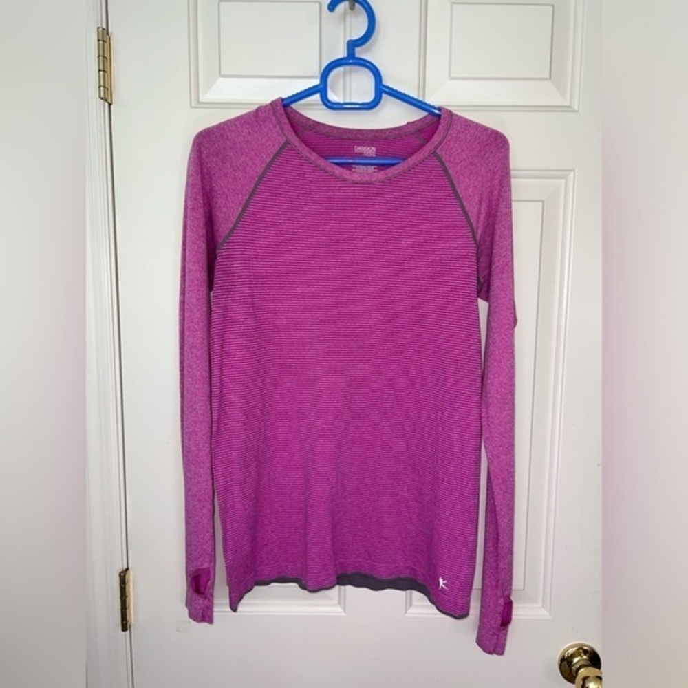 Danskin now women’s long sleeve athletic top, large